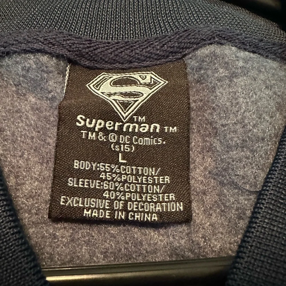 NWT SUPERMAN JACKET VERY SOFT! - Picture 2 of 4
